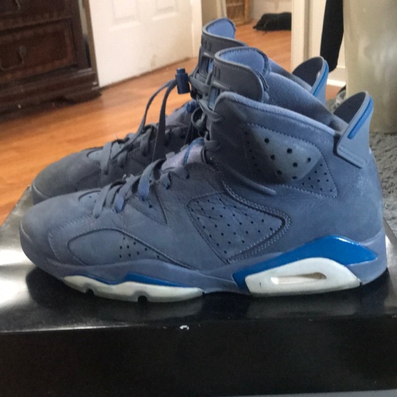 jordan retro 6 diffused blue shirt